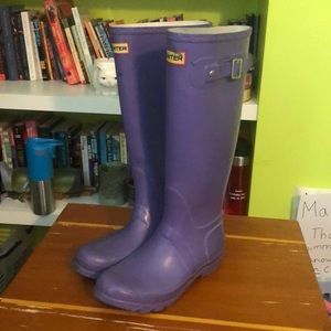 Purple Hunter Boots